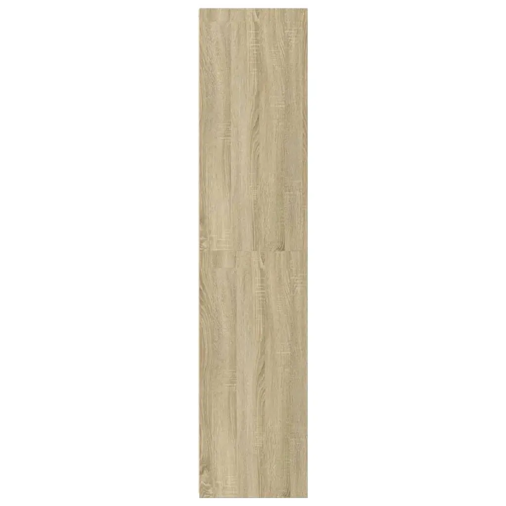 Highboard Storage Cabinet Brown 50x41x185 cm Engineered Wood