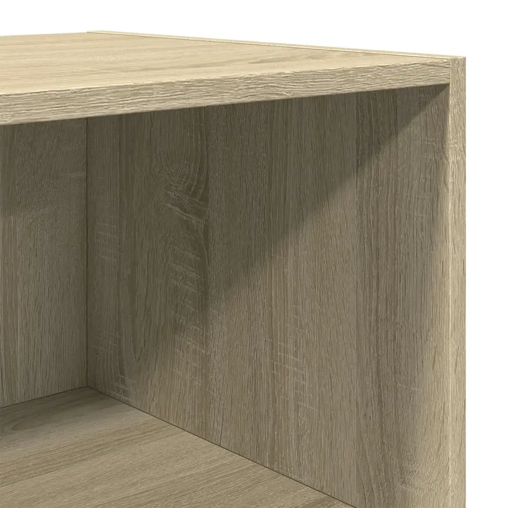 Highboard Storage Cabinet Brown 50x41x185 cm Engineered Wood