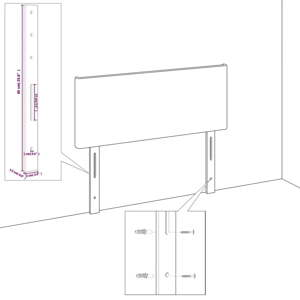 Grey Fabric Queen Bed Frame with Headboard 152x203cm