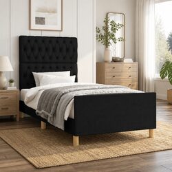 Comfort-Enhancing King Single Bed Frame with Headboard