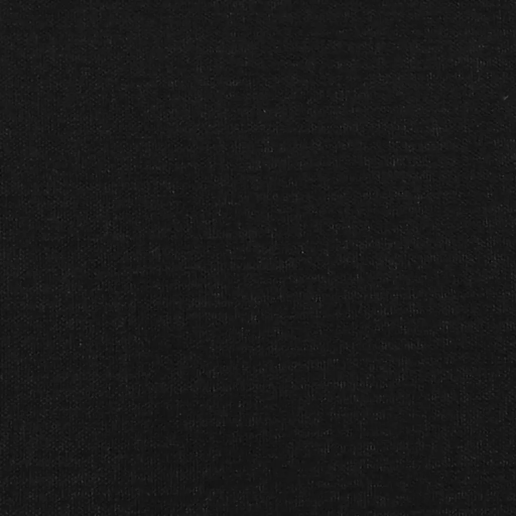 Box Spring Bed Black Fabric King Single 106x203 cm Pocket Spring Mattress
