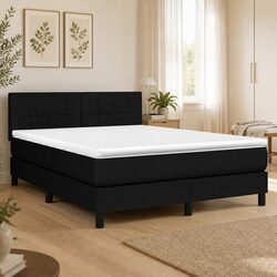 Comfortable Queen Size Box Spring Bed with Pocket Spring Mattress