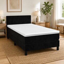Stylish Box Spring Bed with Pocket Spring Mattress