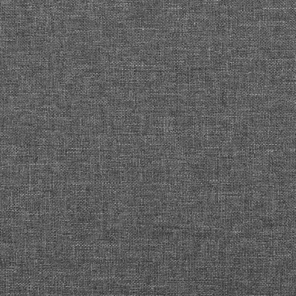 Queen Size Box Spring Bed with Pocket Spring Mattress Grey Fabric Headboard