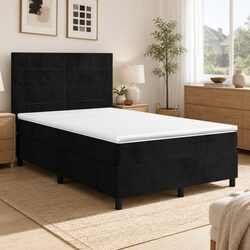 Luxurious Queen Box Spring Bed with Pocket Spring Mattress