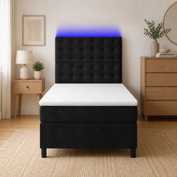 King Single Box Spring Bed with Pocket Spring Mattress