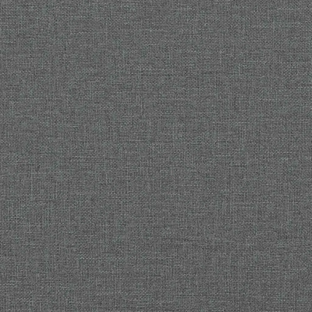 King Single Bed Frame Dark Grey Fabric Bedroom Furniture No Mattress