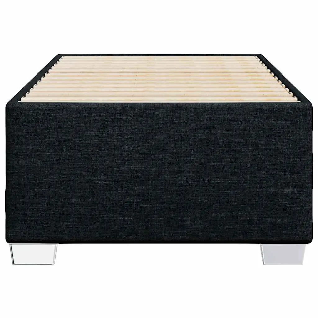King Single Bed Frame in Black Fabric