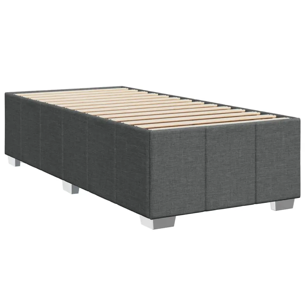 Dark Grey Bed Frame 90x190 cm
