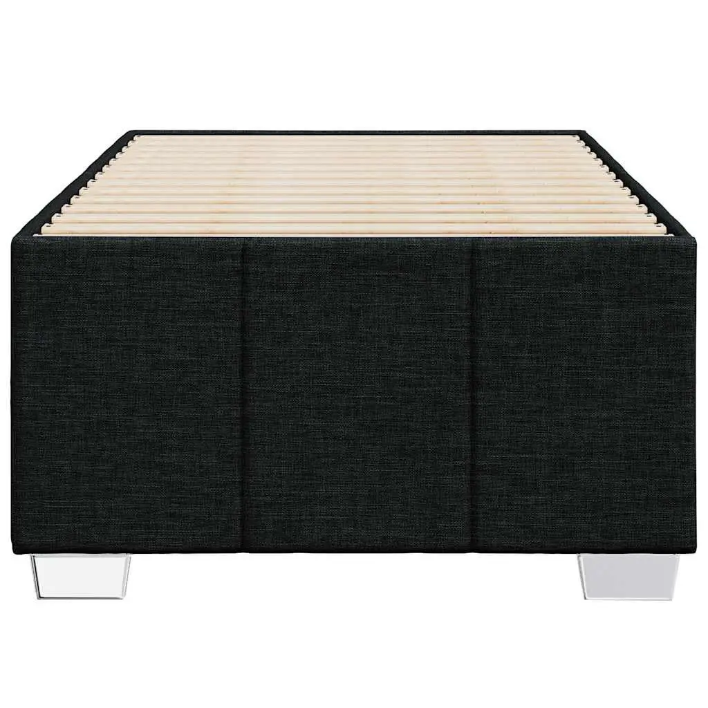 King Single Fabric Bed Frame in Black