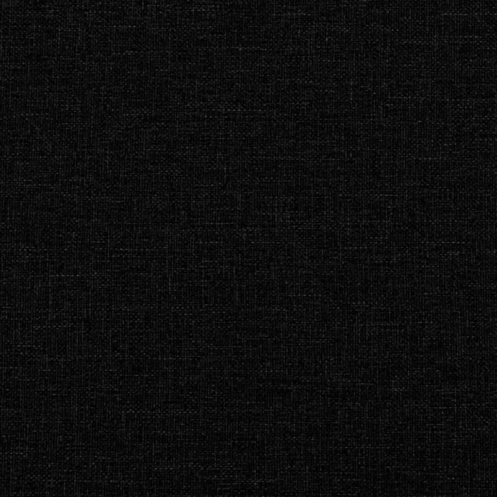 King Single Fabric Bed Frame in Black
