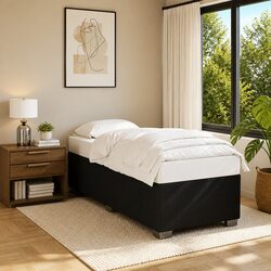Comfortable King Single Box Spring Bed with Pocket Spring Mattress