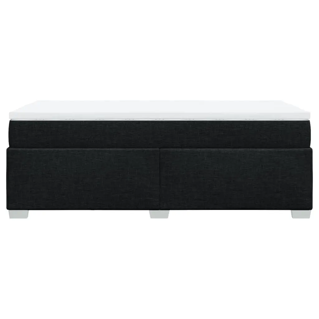 Pocket Spring Mattress and Box Spring Bed King Single Fabric Upholstered Frame Grey