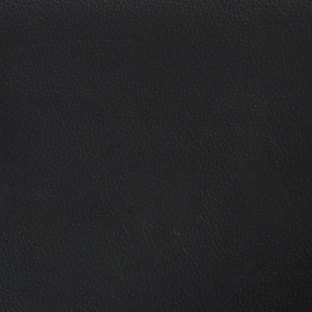 King Single Box Spring Bed Black Faux Leather Frame Pocket Spring Mattress
