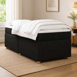 King Single Box Spring Bed with Pocket Spring Topper