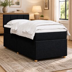 Comfortable King Single Box Spring Bed with Pocket Springs