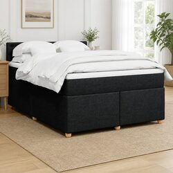 Elegant Double Box Spring Bed with Pocket Spring Mattress