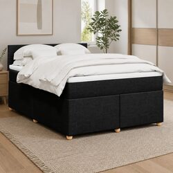 Queen Box Spring Bed with Pocket Spring Mattress