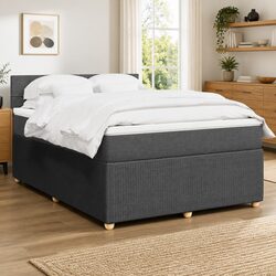 Comfortable Double Box Spring Bed with Pocket Sprung Mattress