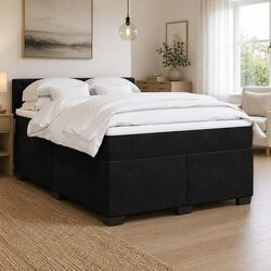 Elegant Double Box Spring Bed with Pocket Mattress