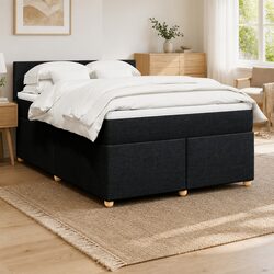 Comfort-Driven Double Box Spring Bed with Pocket Spring Mattress