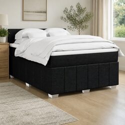 Elegant Double Box Spring Bed with Pocket Mattress