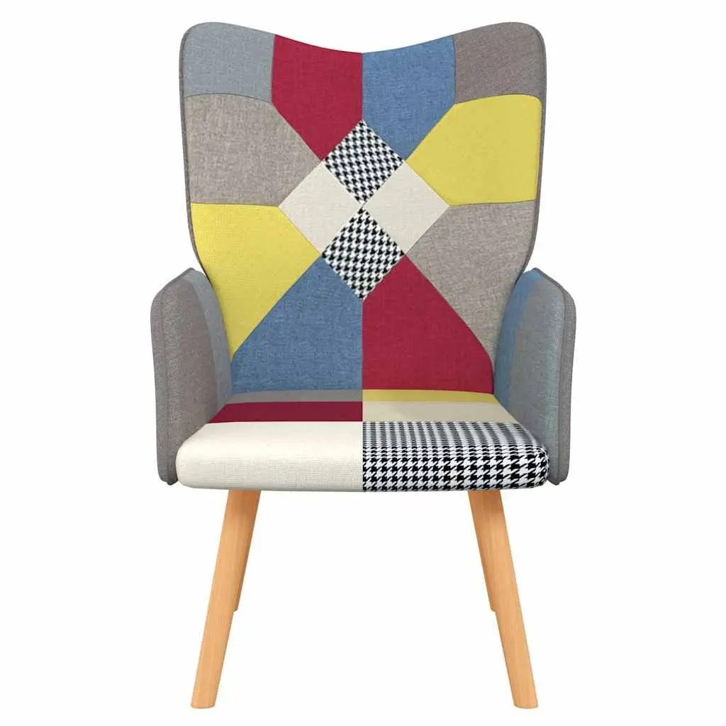 Multicolour Patchwork Lounge Armchair
