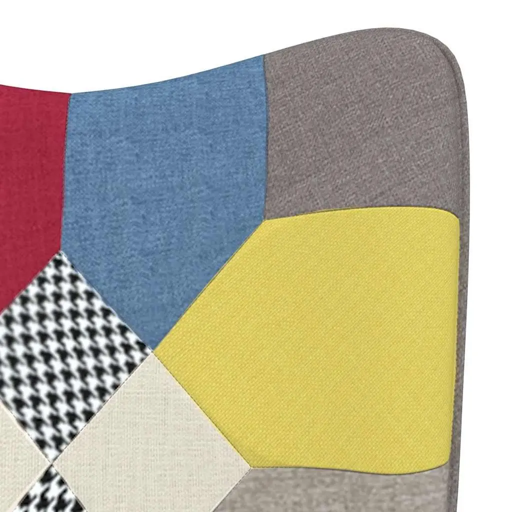 Multicolour Patchwork Lounge Armchair