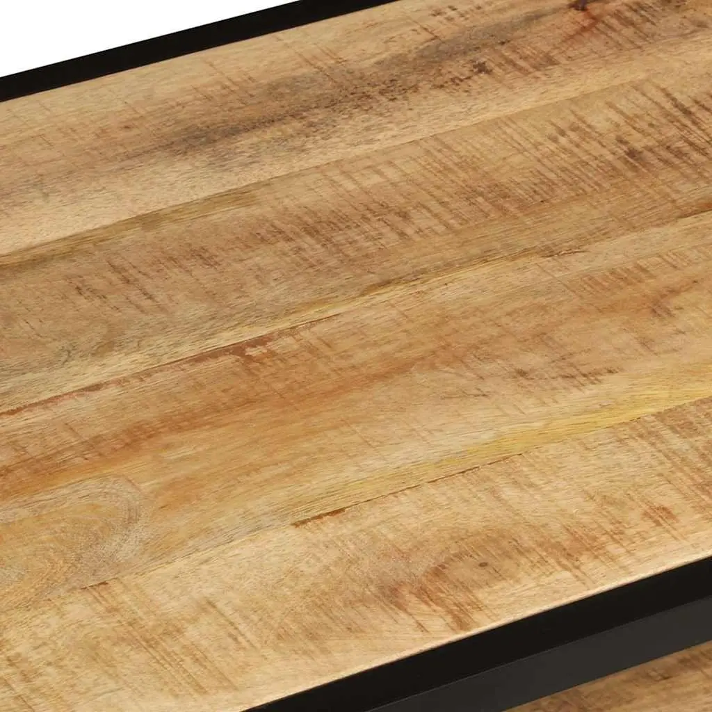 Coffee Table 90x45x35cm Solid Mango Wood Living Room Accent Furniture Brown
