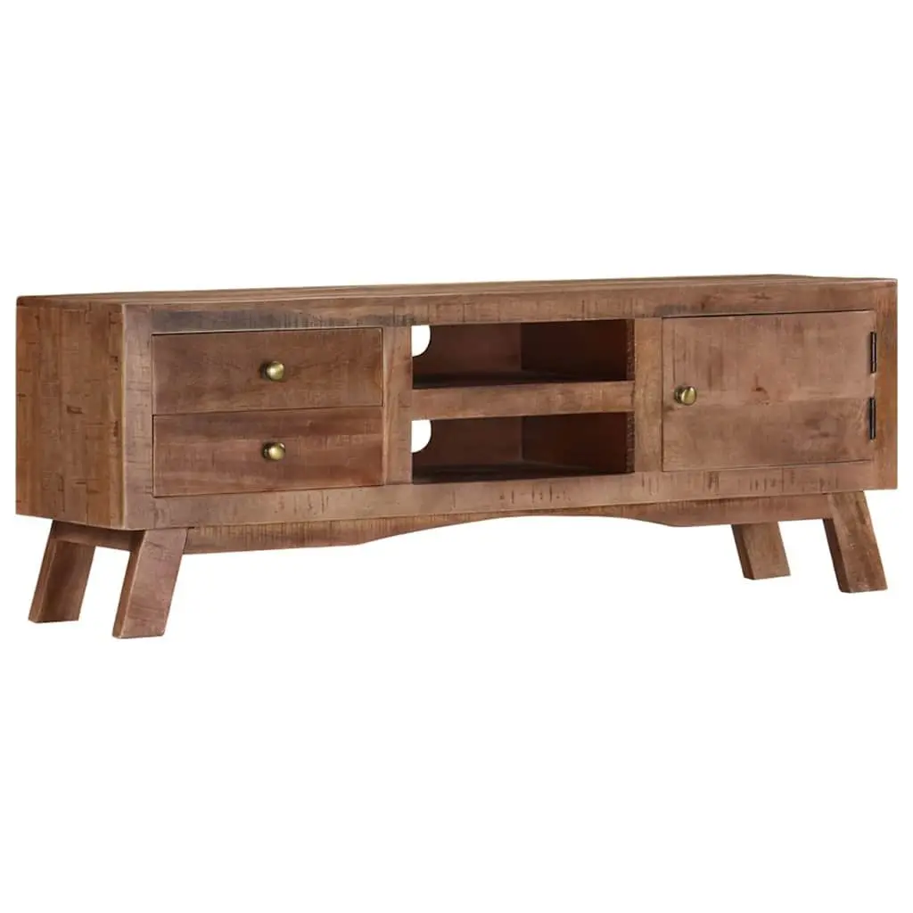 TV Cabinet 110x30x40 cm with Drawers Shelves Storage Unit Living Room Furniture