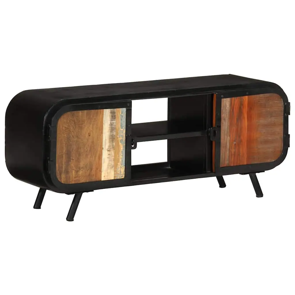 Reclaimed Wood TV Cabinet Industrial Vintage 110x30x45cm Solid Wood