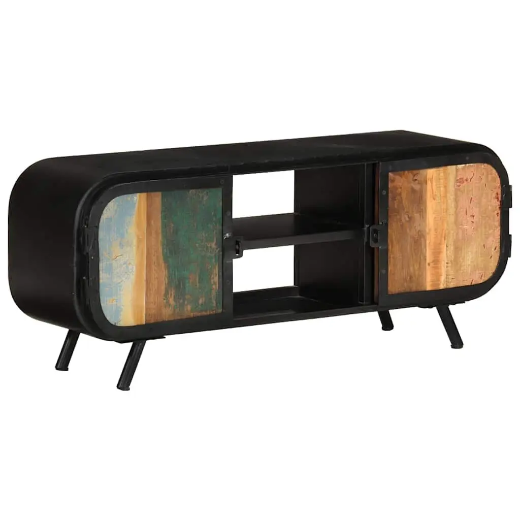 Reclaimed Wood TV Cabinet Industrial Vintage 110x30x45cm Solid Wood