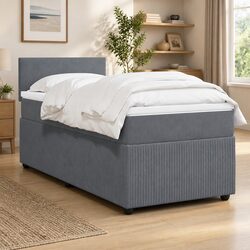 King Single Box Spring Bed with Pocket Spring Mattress