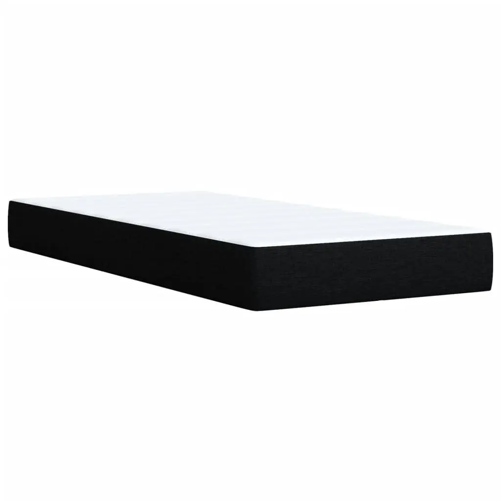 Box Spring Bed King Single Height-Adjustable Headboard Pocket Spring Mattress Polyester Fabric