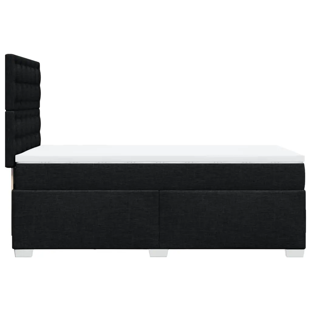 Box Spring Bed King Single Height-Adjustable Headboard Pocket Spring Mattress Polyester Fabric