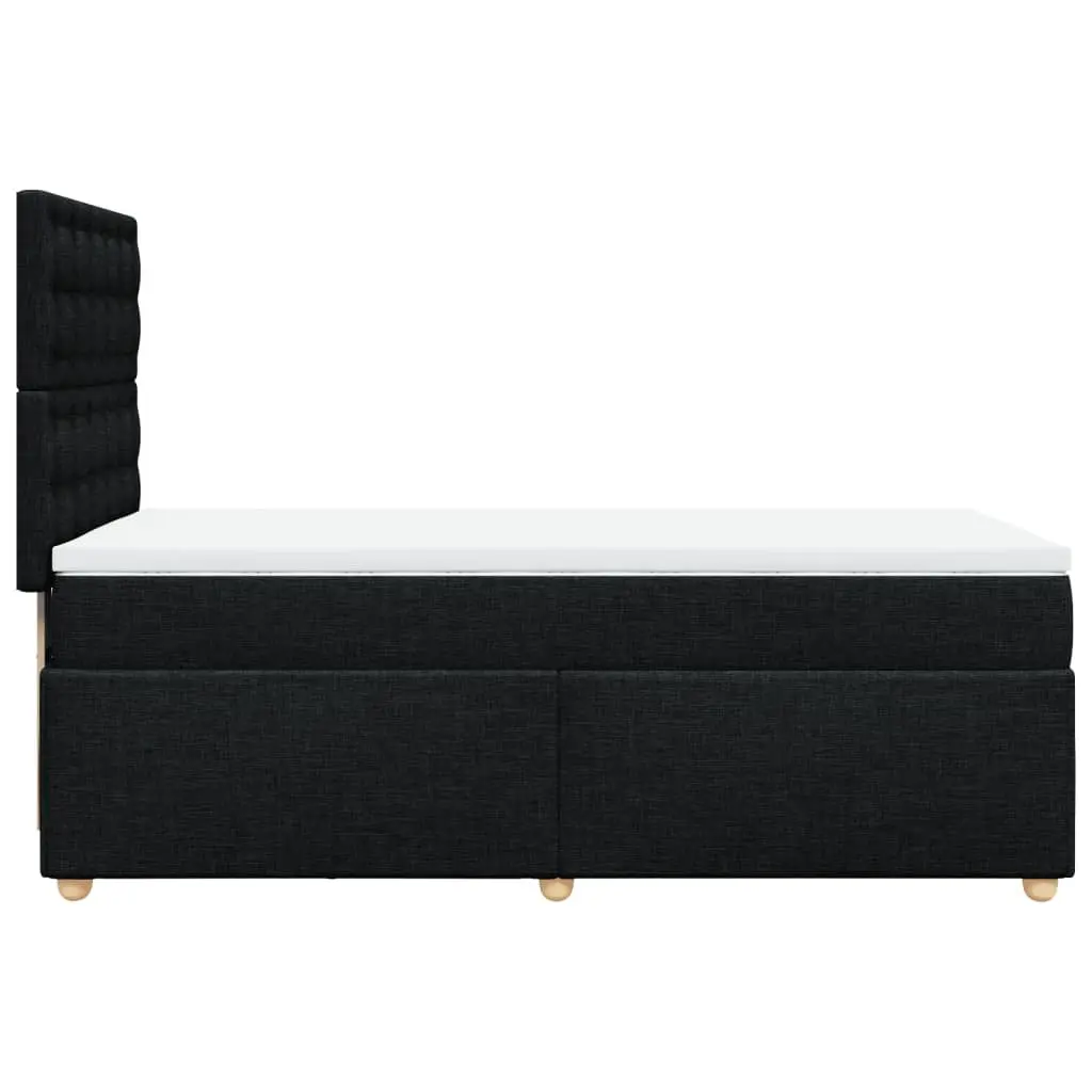Box Spring Bed King Single Height-Adjustable Headboard Pocket Spring Mattress Polyester Fabric Upholstery