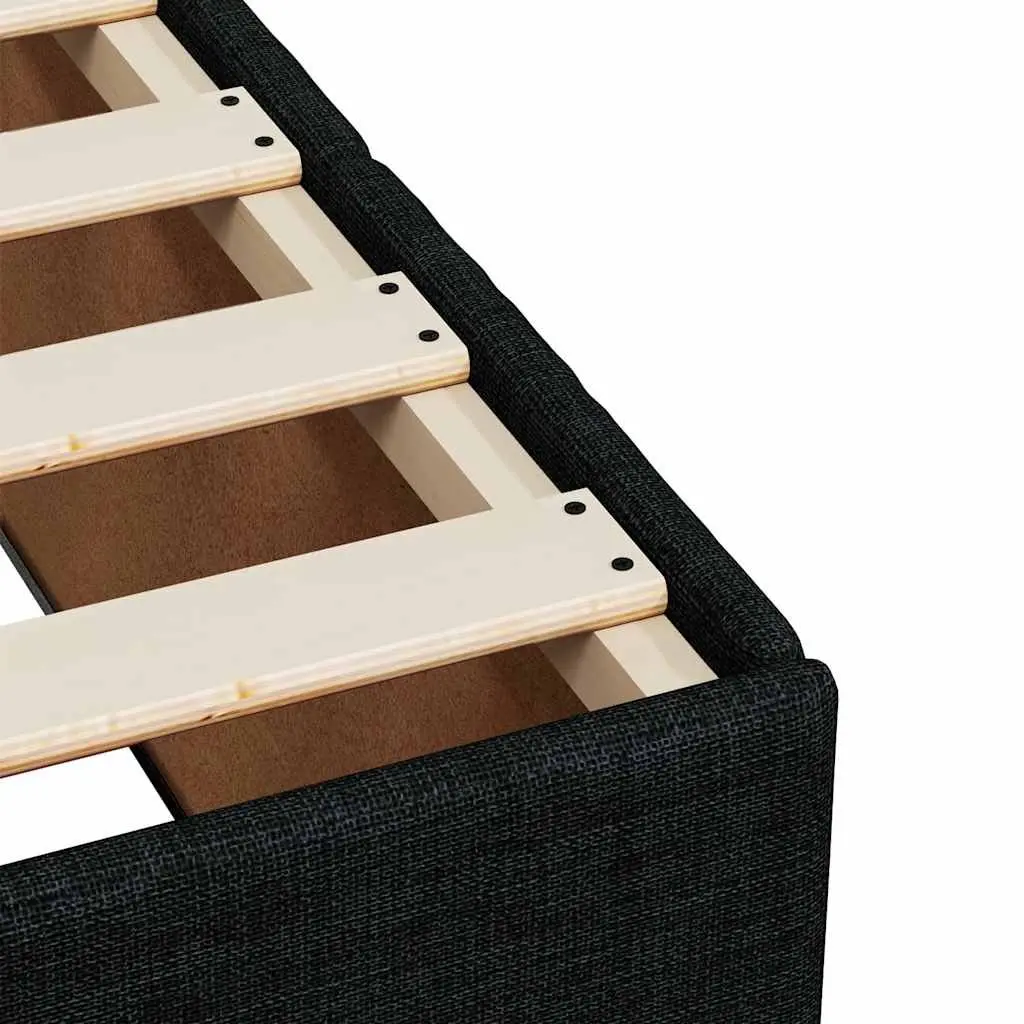 King Single Box Spring Bed with Pocket Mattress Height-Adjustable Headboard