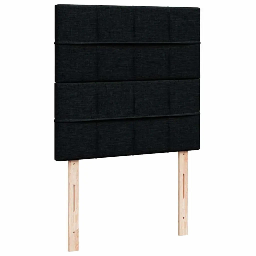 King Single Box Spring Bed with Pocket Mattress Height Adjustable Headboard