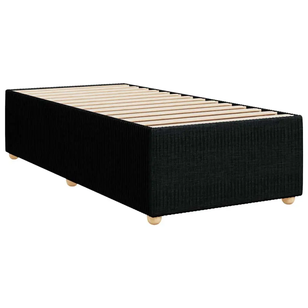 King Single Box Spring Bed with Pocket Mattress Height Adjustable Headboard