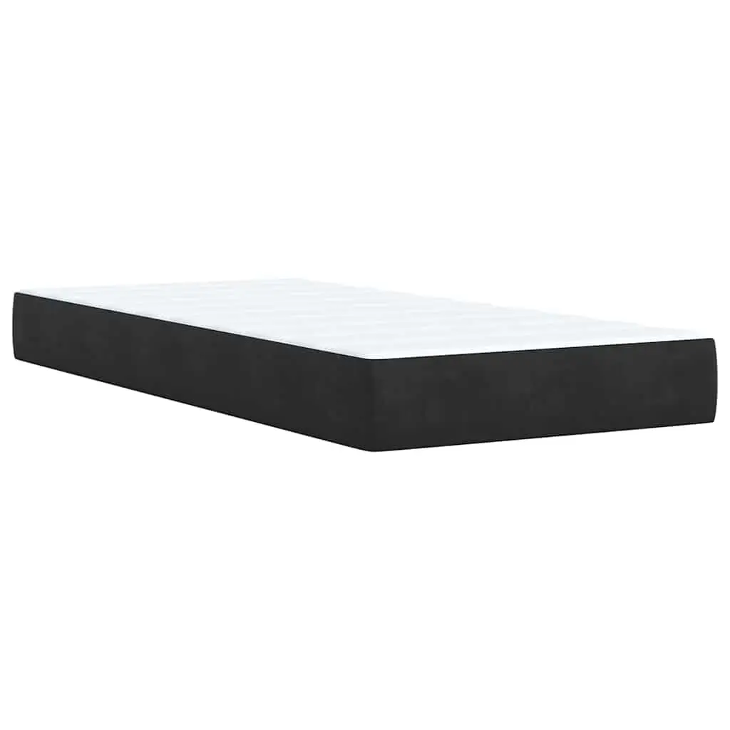 King Single Box Spring Bed with Pocket Mattress Height Adjustable Headboard