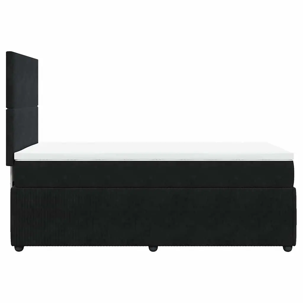 King Single Box Spring Bed with Pocket Mattress Height Adjustable Headboard