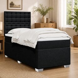 King Single Bed Frame with Pocket Spring Mattress and LED Lights