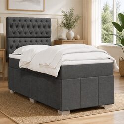 Comfort-Enhancing Box Spring Bed with Pocket Spring Mattress