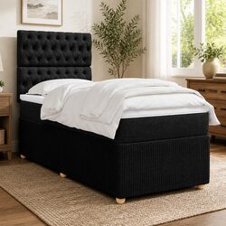 King Single Box Spring Bed with Pocket Spring Mattress
