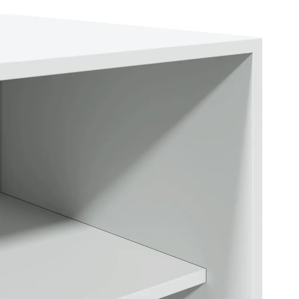 White Wardrobe Cupboard 50x50x200 cm for Organized Storage
