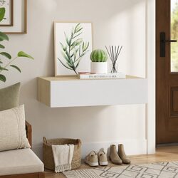 Floating Storage Drawer Shelf for Bedroom and Living Room
