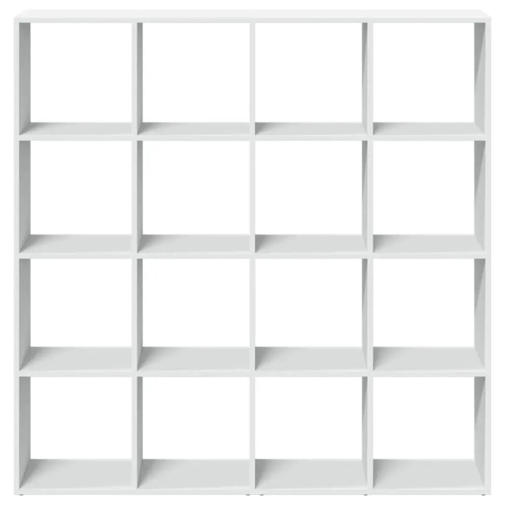 White Book Cabinet 137.5x29x137.5 cm