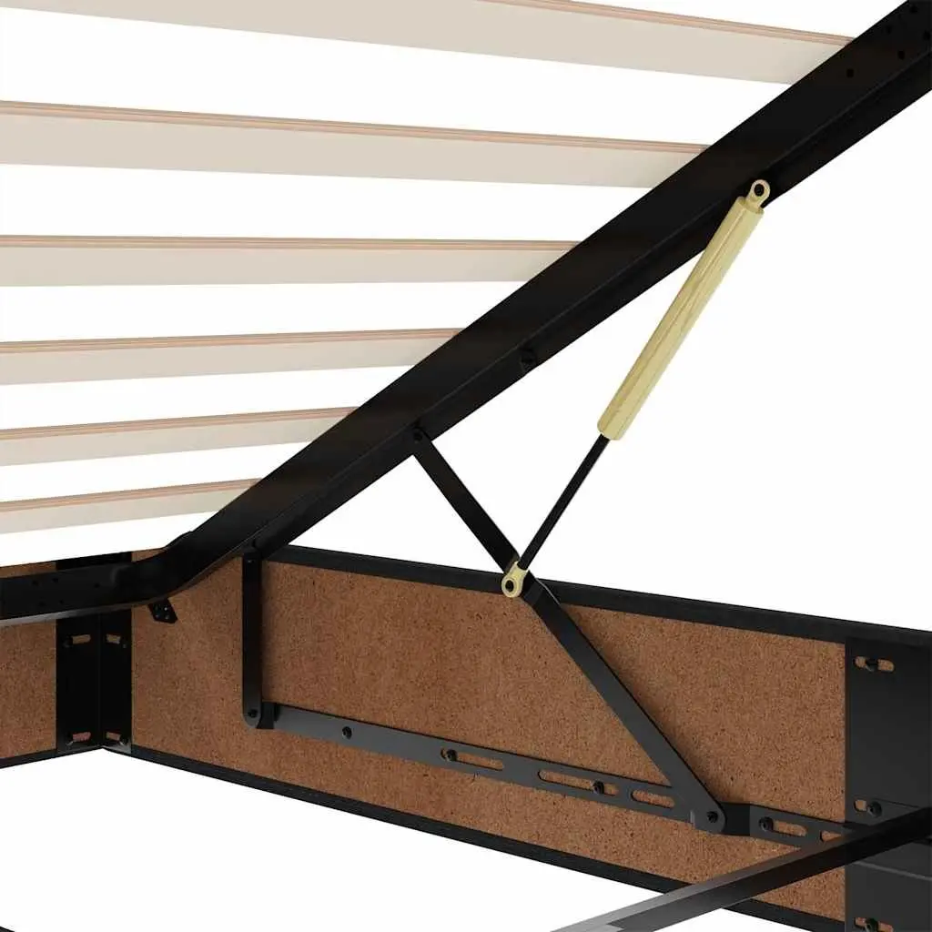 King Single Ottoman Storage Bed Frame