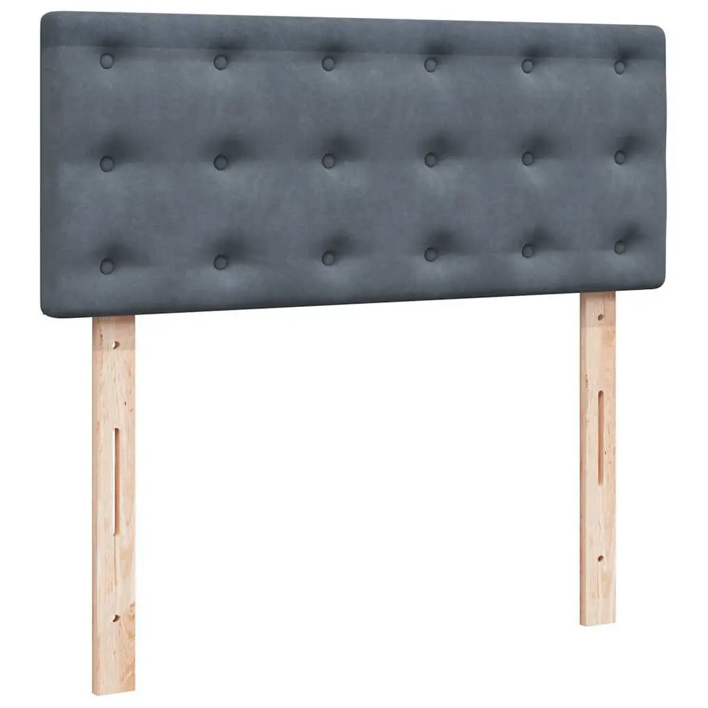 Ottoman Bed King Single Grey Velvet Pocket Spring Mattress Hydraulic Lift Storage Base