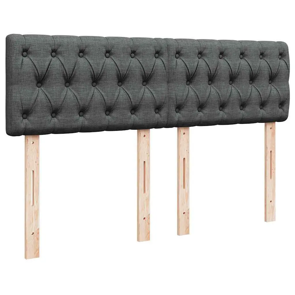Ottoman Bed Grey Queen Size Pocket Spring Mattress with LED Lights Storage